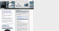 Desktop Screenshot of intertell.es